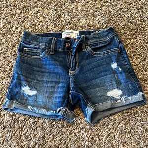 Abercrombie Kids size 7/8 denim shorts